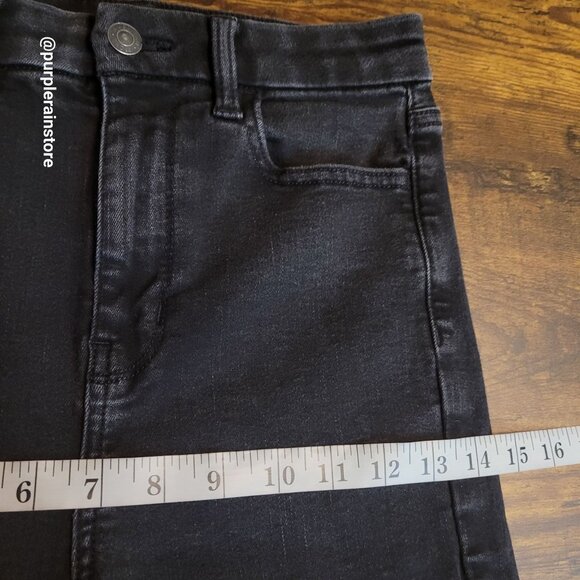 American Eagle Jeans 4 S Jegging Curvy Highest Rise Next Level Stretch Black - Picture 8 of 12
